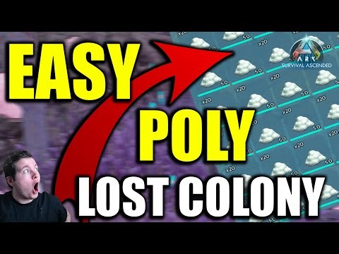 LOST COLONY: Poly Farm And How To Get It - Dire Bear (How Not To Be A Noob) - Ark: Survival Ascended
