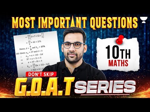 Class 10 Maths 2026 | Maths Most Important Questions | Mandeep Sir