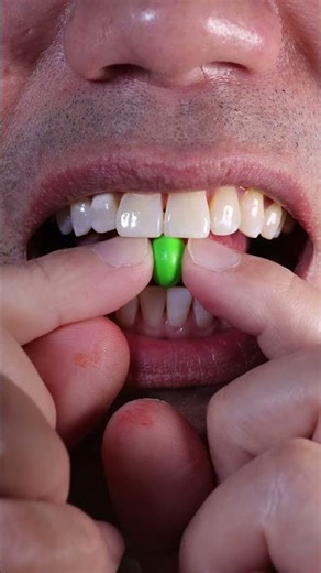 Satisfying ASMR | Green Skittles