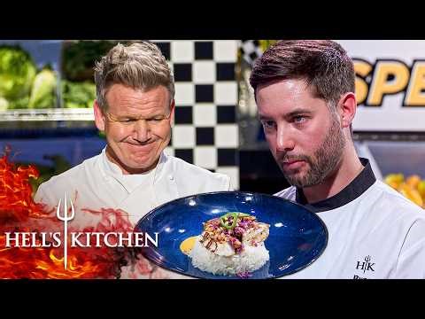 Ryan Can't Defeat Swordfish as Chef Ramsay Rates the Grand Prix Challenge | Hell's Kitchen