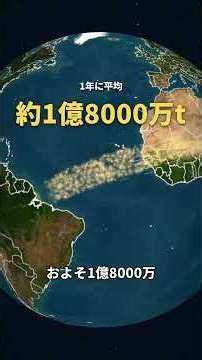 アマゾンの森に、サハラ砂漠の砂が降る？
