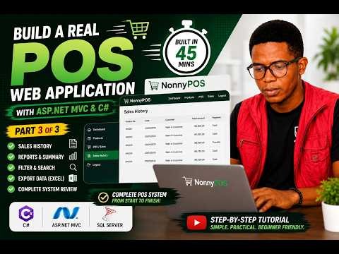 I Finished a REAL POS System with ASP NET MVC & SQL Server Part 3