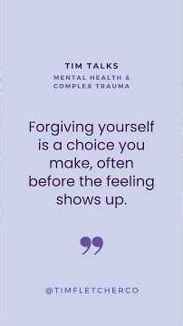 Self Forgiveness?
