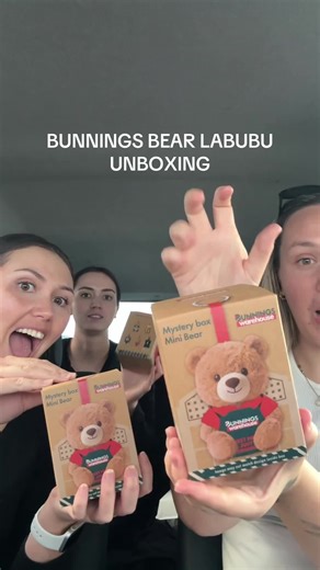 Unboxing the Bunnings Bear Labubu Toy