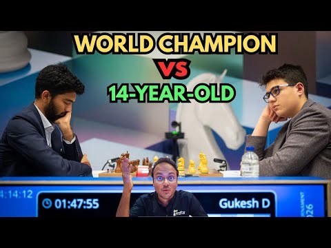 The insane encounter between the World Champion Gukesh and 14-year-old Yagiz Kaan Erdogmus