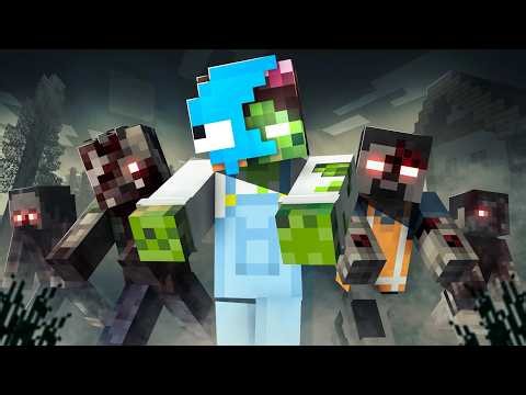 I Survived a Realistic Zombie Apocalypse in Minecraft...