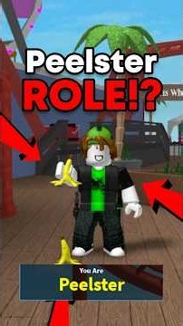 I got PEELSTER ROLE and MADE MURD SLIP in Murder Mystery 2 😭💀