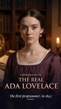 The Real Ada Lovelace 💻 She Wrote the First Computer Program in 1843