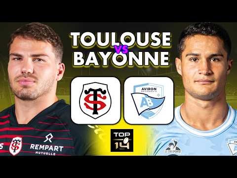 🔴 [LIVE] STADE TOULOUSAIN - AVIRON BAYONNAIS / 🔥 UN CHOC XXL à ERNEST-WALLON ! / TOP 14 - COMMENTÉ
