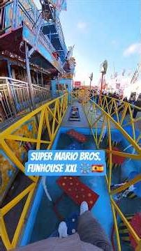 Super Mario Bros. Funhouse XXL Fira del Ram Palma🎡🇪🇸 #kirmes #funfair #ferias #foire #viral #ride