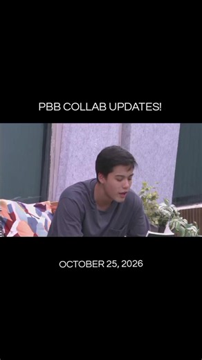 PBB Collab 3.0 updates October 25, 2026 — full housemate list & highlights