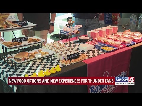 Thunder preview new foods, merch and activities ahead of '26 season