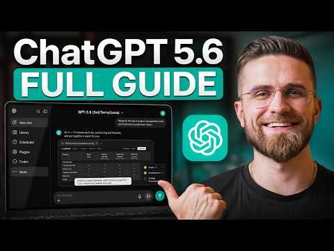 Ultimate ChatGPT Guide: How to Use ChatGPT 5.6 for Beginners (Luna, Terra, Sol)