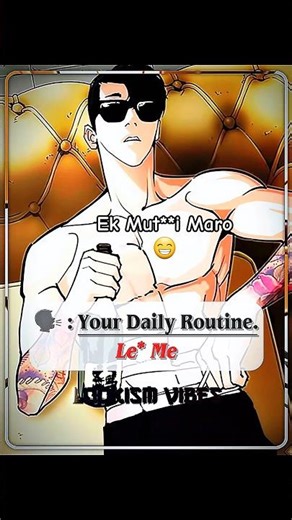 Lookism Meme 58|Lookism Memes|Gun Park Routine #lookism #viral #edit #gunpark #short #memes #routine