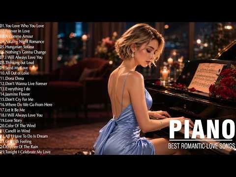Best Romantic Piano Love Songs of All Time - Greatest Hits Love Songs Ever - Relaxing Piano Music