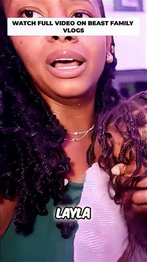 This made Layla cry from the beast family vlogs 💔