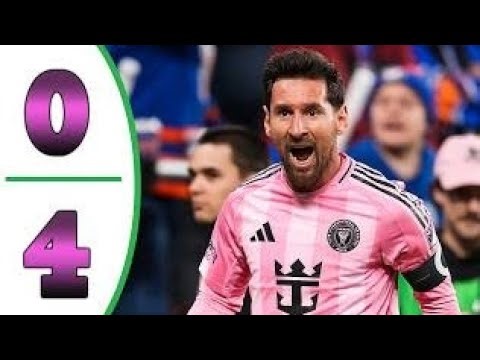 INTER MIAMI 4-0 CINCINNATI 🔥 | MLS HIGHLIGHTS