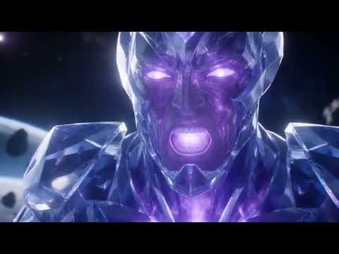 Nebula Duel: Cosmic Warrior vs Crystal Alien