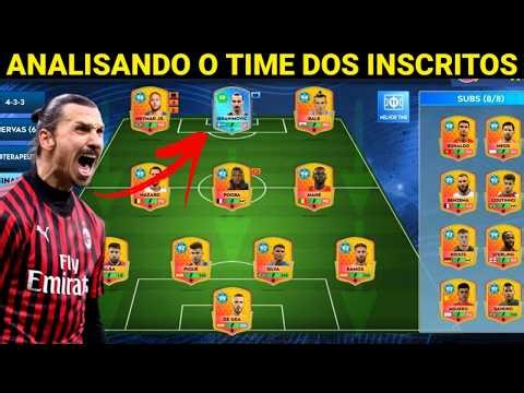 DLS 26| Analisando o Time dos Inscritos no Dream League Soccer 2026 !! 🔴AO VIVO🔴