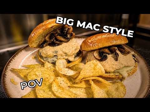After Work Smash Burgers & Big Mac Sauce | No Talking POV Cooking