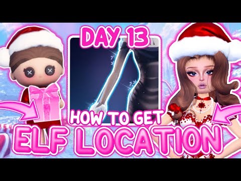 HOW TO FIND THE LANA ELF LOCATION DAY 13 + NEW SECRET REWARD IN DRESS TO IMPRESS *TUTORIAL* | Roblox