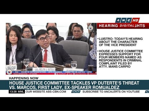 NBI: Baste Duterte’s Romanovs reference, remarks about removing Marcos head under probe | ANC