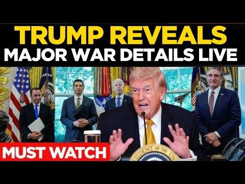 Donald Trump LIVE | Trump Makes Very Big Announcement | US-Iran War LIVE | Trump On Iran LIVE
