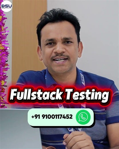 Full Stack Software Testing Training | DSU Global IT