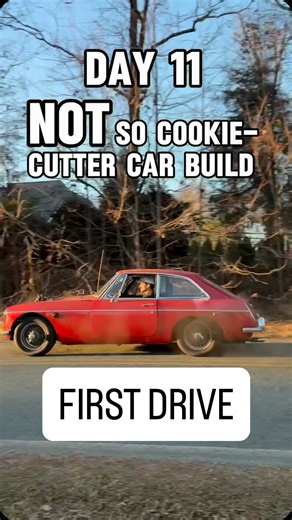 Austin Lathan // Oversteer on Instagram: "How much horsepower do you think she’ll make on the dyno?? Our turbo mgb GT car build is finally on the road making real boost! BRITISH PARTS NORTHWEST LINK IN BIO FOR FREE 10% OFF #ʙᴜɪʟᴛɴᴏᴛʙᴏᴜɢʜᴛ #classiccars #porsche #engineswap #mechaniclife"