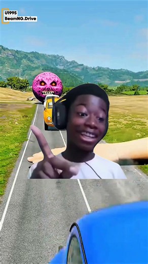 Big & Small Colorful Moon Cars vs Female Knight #1 in the game BeamNG.drive