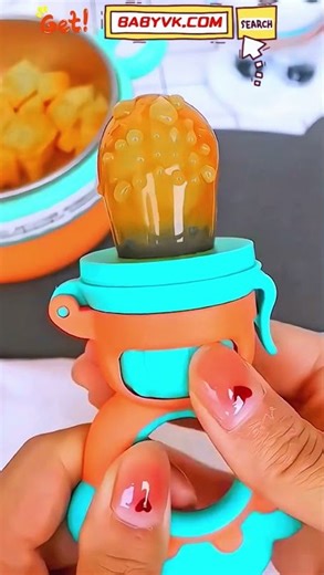 Baby Fruit Feeder Pacifier – Soothes Teething & Adds Fruit Nutrition #BabyFeeding #Pacifier