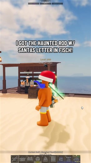 You can now wish for ANY ROD with Santa’s Letter in Fisch! #roblox #fischroblox #xjayplayz #santasletter #fisch