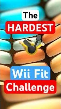 Going for PERFECT in Wii Fit Table Tilt #gaming #wii #wiifit #nintendo #redfalcon