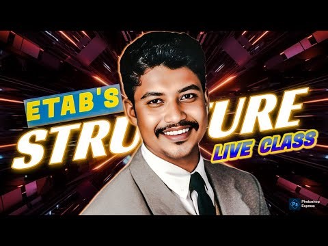 Etabs For Building Design 4 Storey Foundation with Base to Column in 2026 class 03