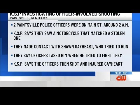 Kentucky State Police investigating officer-involved shooting