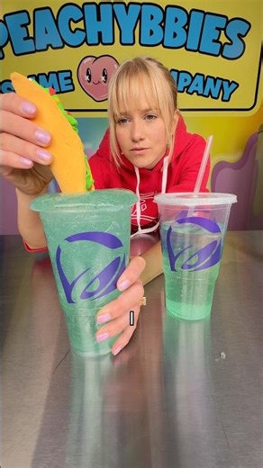 Making a Taco Bell Slime 🌮💙