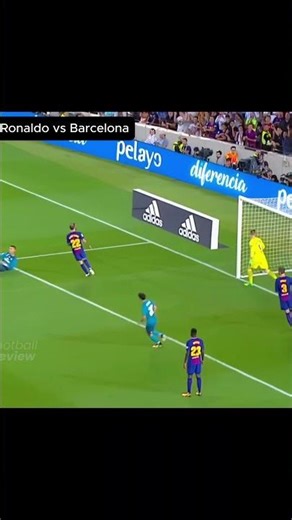 The Day Ronaldo Dominated Barcelona 😱🔥 | CR7 Masterclass #shorts