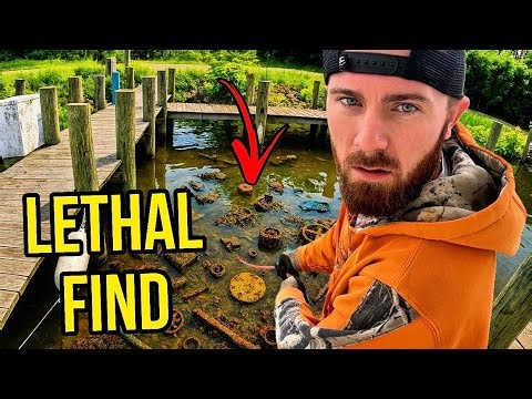 Magnet Fishing Revealed Something That Was Meant to KILL Someone!