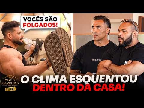 O CLIMA DENTRO DA CASA ESQUENTOU! A PRIMEIRA DISCORDIA!