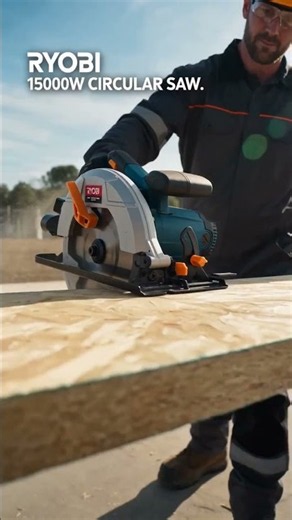 Build it Hermanus Ryobi Circular Saw Power through every cut with Ryobi! 💪