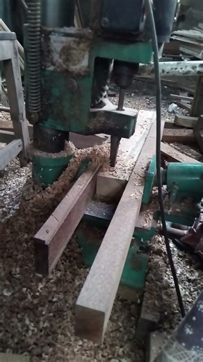 chisel mortiser #woodworking #woodscraft