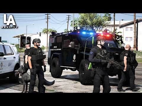 Immersive FiveM SWAT with New Throw Phone - LA Reality RP