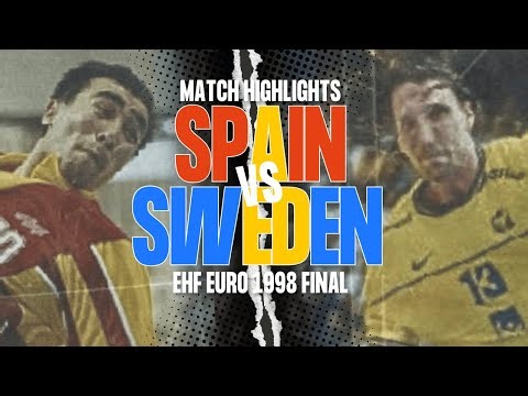 A final of nerves 🤯 | Spain vs Sweden | EHF EURO 1998 | Final Highlights