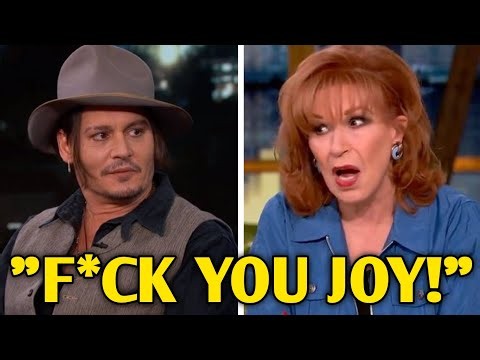 Johnny Depp Fires Back at Joy Behar on The View Show
