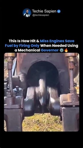 Hit & Miss Engines Save Fuel by Firing Only When Needed ⚙️🔥