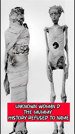 Unknown Woman D — The Mummy That History Could Not Name Discovered in March 1898 by the French Egyptologist Victor Loret, Unknown Woman D remains one of the most unsettling and mysterious mummies from ancient Egypt. She was found inside the royal cache of KV35 in the Valley of the Kings, placed within an overturned coffin lid originally inscribed for King Setnakhte. Around her lay several reburied bodies, hidden during a time of political chaos and tomb robberies. What makes this mummy especiall