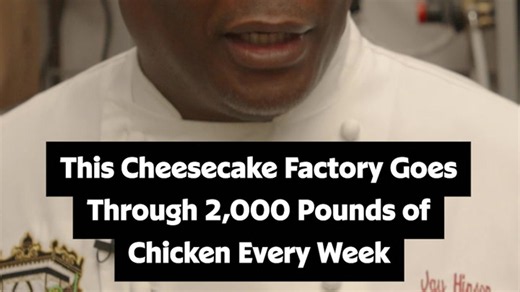 This Cheesecake Factory goes through 2,000 pounds of chicken weekly