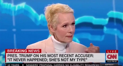 Never forget that Trump accuser E. Jean Carroll called rape “sexy” on Live TV.It was so bad that Anderson Cooper had to cut the camera.You know it’s bad when she’s even too crazy for CNN.