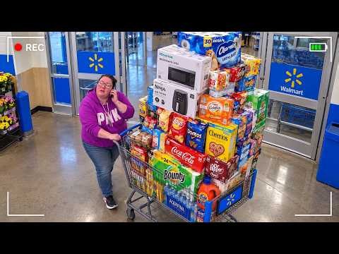 How Dumb Walmart Shoplifters Turn a Full Cart Into an Arrest