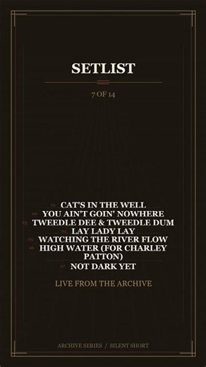 Bob Dylan On This Day: August 23, 2006